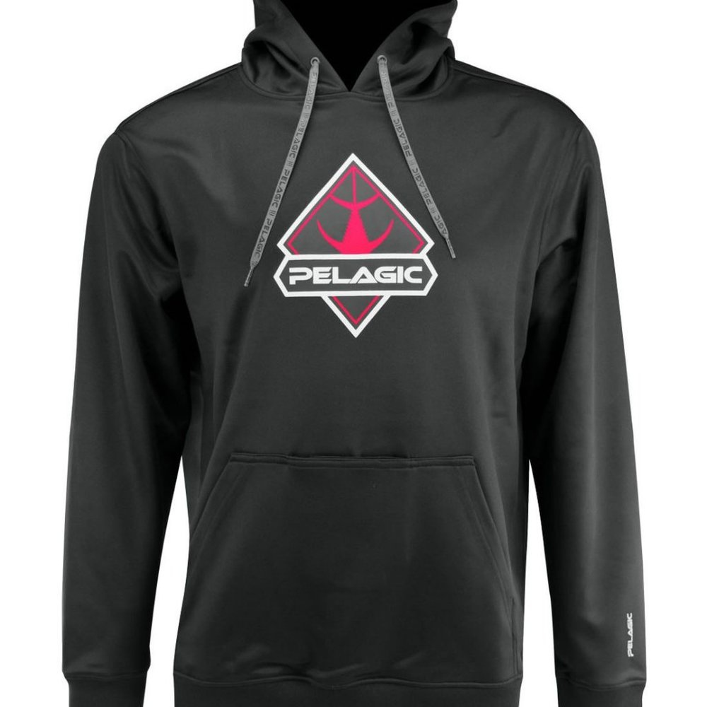 PELAGIC CHUGGER FLEECE HOODIE Black Style 10611830